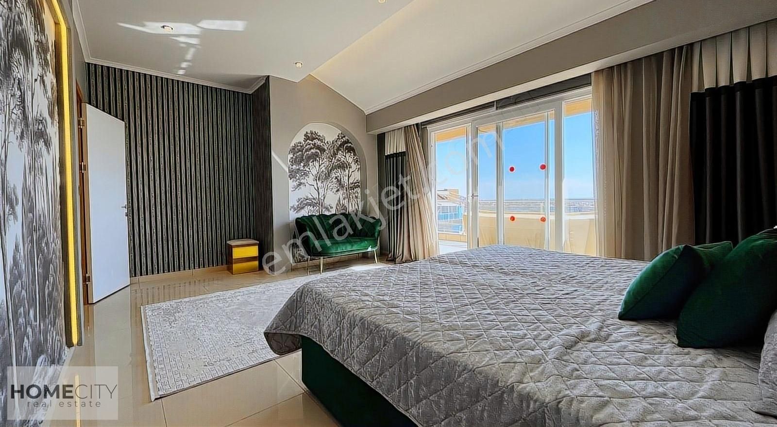 Alanya Cikcilli 3+2 230m2 Dubleks Açık Kapalı Havuz Sauna Hamam - Görsel 15