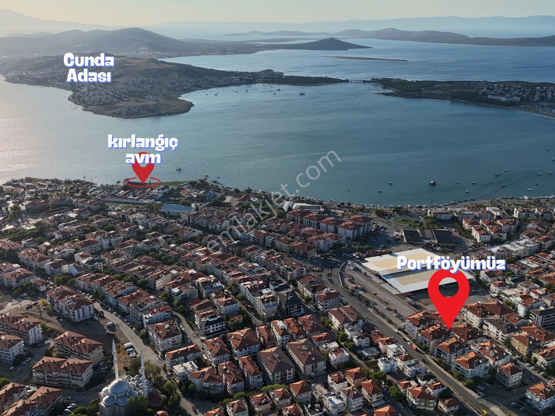 Ayvalık Ali Çetinkaya Satılık Daire AYVALIK MERKEZDE DENİZ MANZARALI 3+1 SATILIK DAİRE