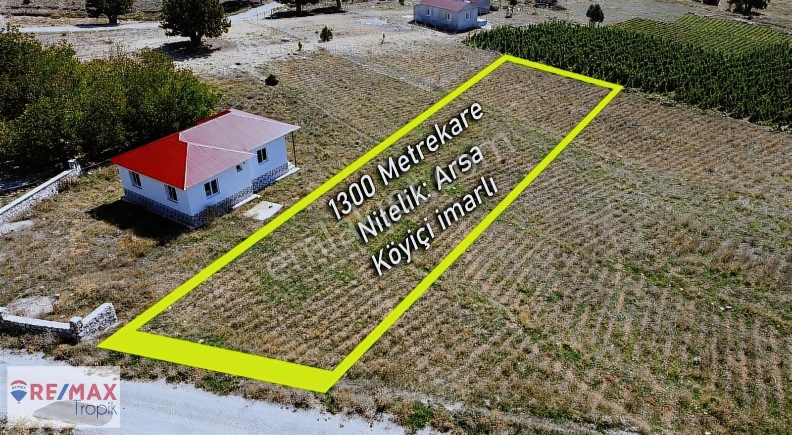 Erdemli Akpınar Satılık Villa İmarlı Remax Tropikten Erdemli Akpınar Yaylasında 1300 M2 Villalık Arsa