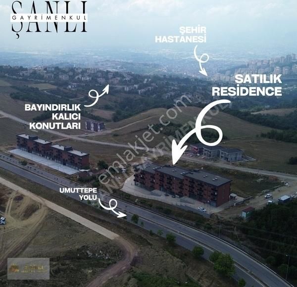 İzmit Kabaoğlu Satılık Residence ŞANLI GAYRİMENKULDEN KABAOĞLUNDA 1+1 SATILIK RESİDENCE