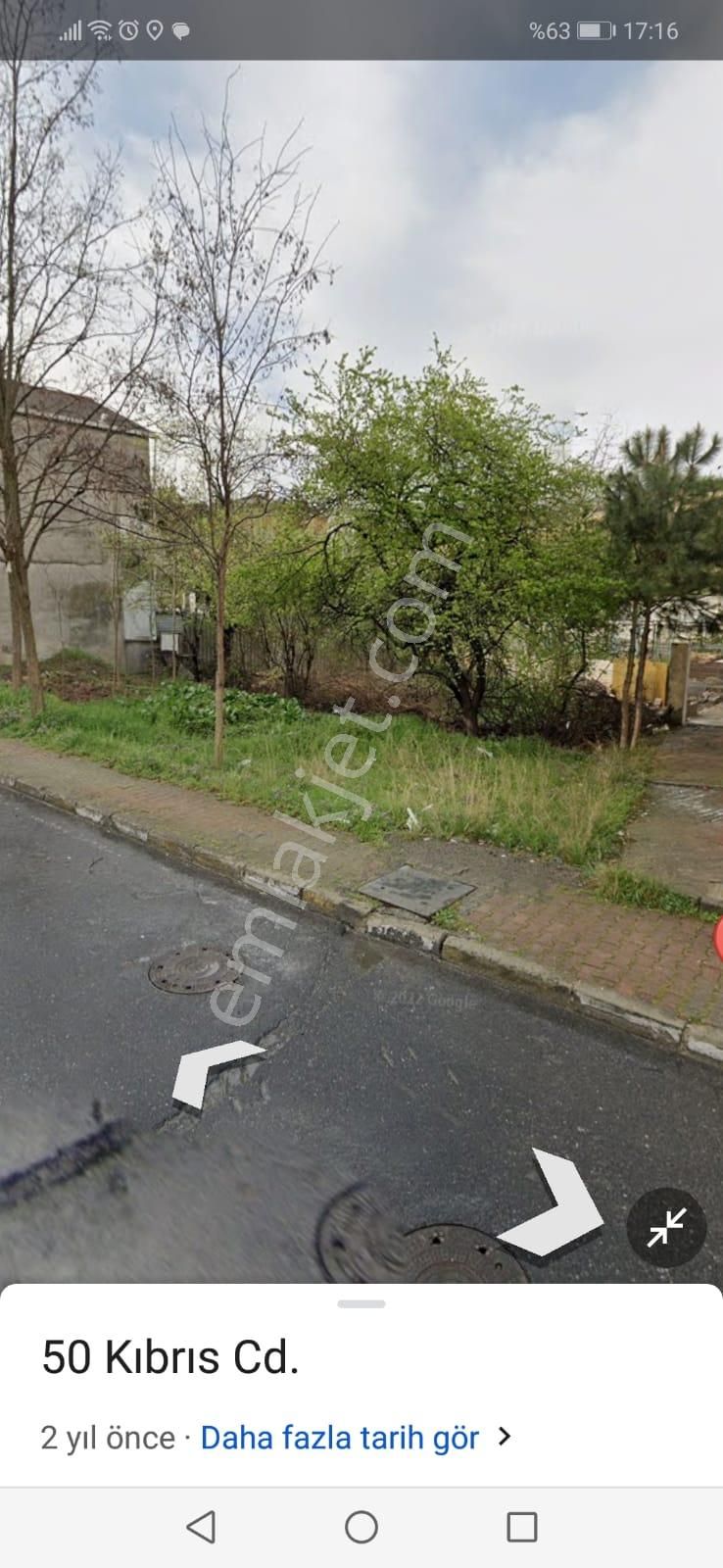 Ataşehir Mevlana Mh Kıbrıs Caddesinde Cadde Üstü Kiralık Arsa