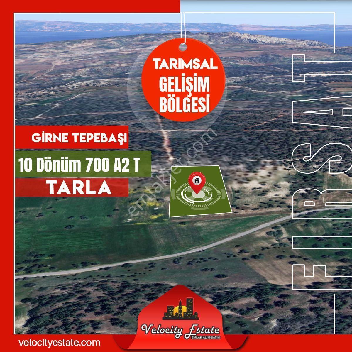 Girne Tepebaşı Köyü Satılık Tarla  KKTC GİRNE TEPEBAŞINDA SATILIK TARLA 