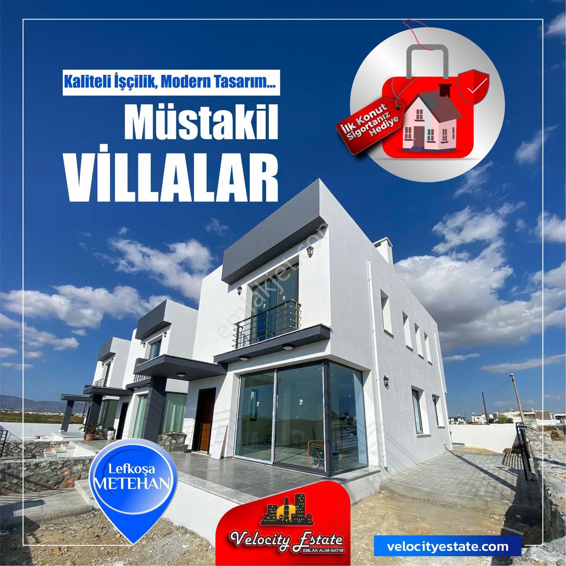 Lefkoşa Aydemet Satılık Villa   METEHAN, LEFKOŞA'DA SATILIK 3+1 PENTHOUSE MÜSTAKİL VİLLA