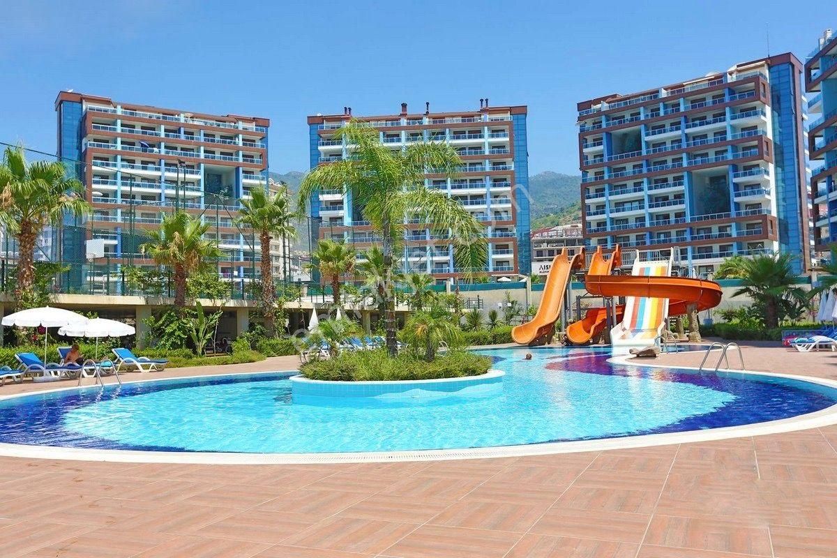 Alanya Cikcilli Satılık Daire ALANYA CİKCİLLİ Mh. LÜKS SİTEDE MANZARALI FULL EŞYALI 2+1 DAİRE