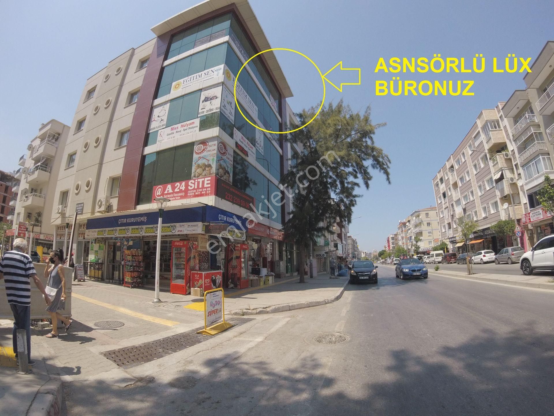 Narlıdere Çamtepe Satılık Büro  Narlıderede Kiralık Büro Ofis İşyeri Lüx 81m² Ana Caddede Metro Otoban Yakın