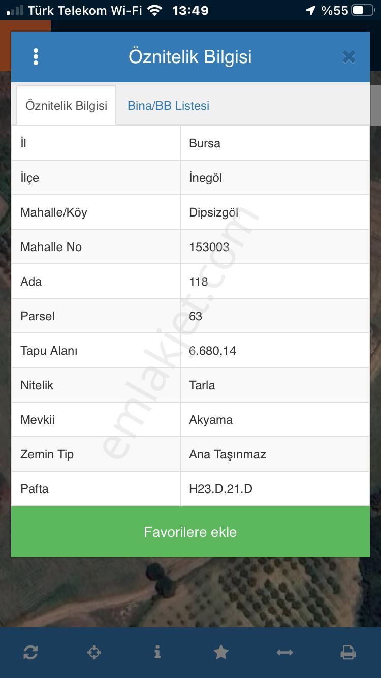 Altınbaş Emlak'tan Dipsizgöl'de Satılık Şeftali Bahçesi - Görsel 4
