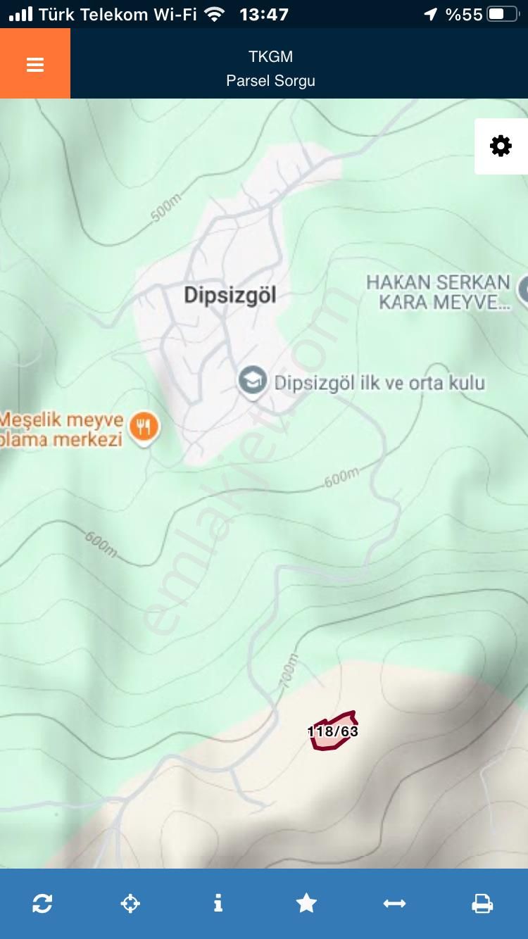 Altınbaş Emlak'tan Dipsizgöl'de Satılık Şeftali Bahçesi - Görsel 5