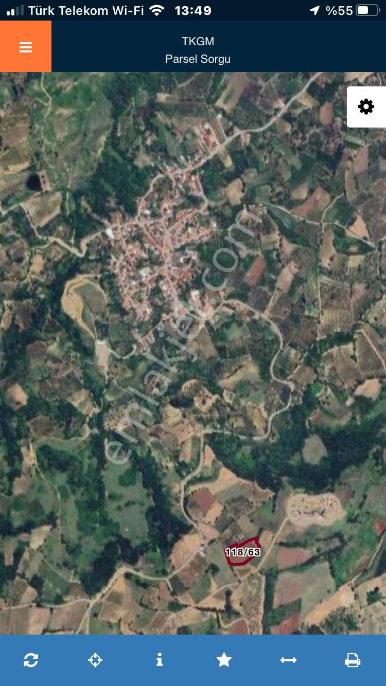 Altınbaş Emlak'tan Dipsizgöl'de Satılık Şeftali Bahçesi - Görsel 2