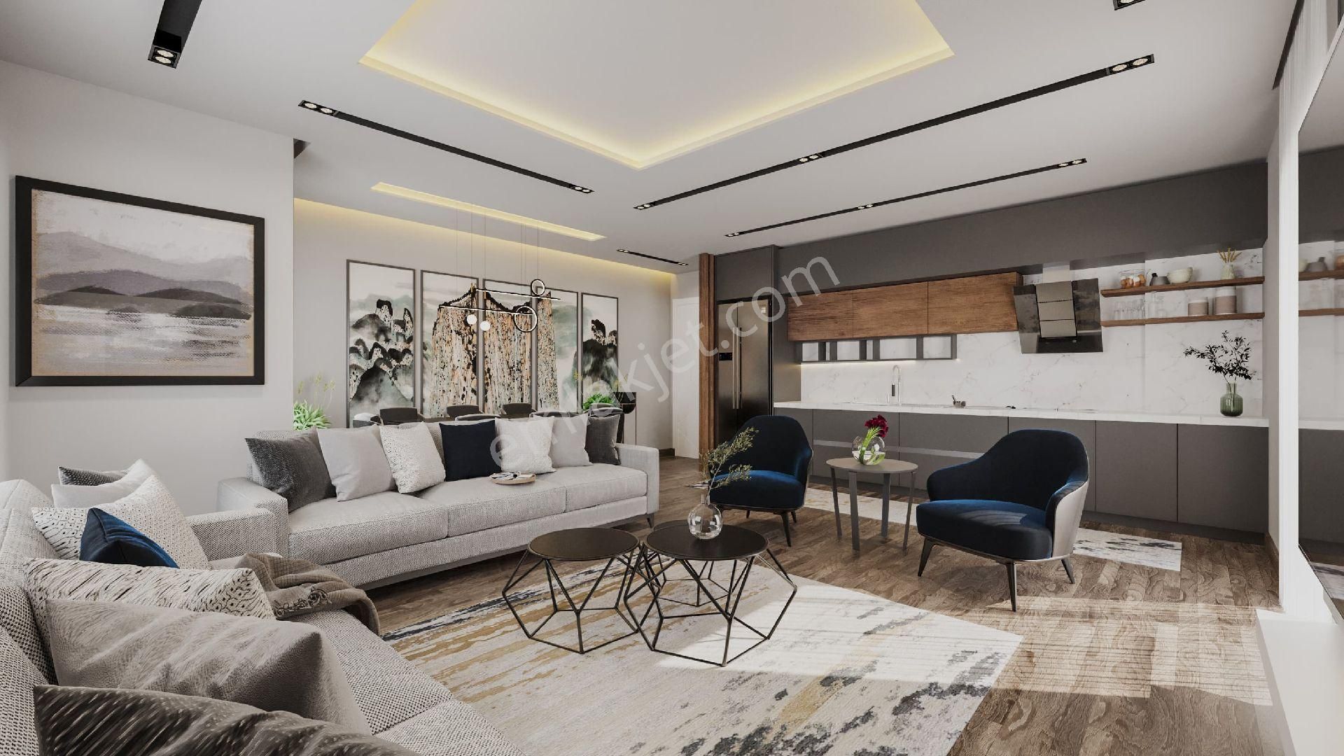 Kuşadası Değirmendere Mevkiinde 2+1 Ve 3+1 Fulpanoramik Deniz Manzaralı Lüx Daireler - Görsel 9