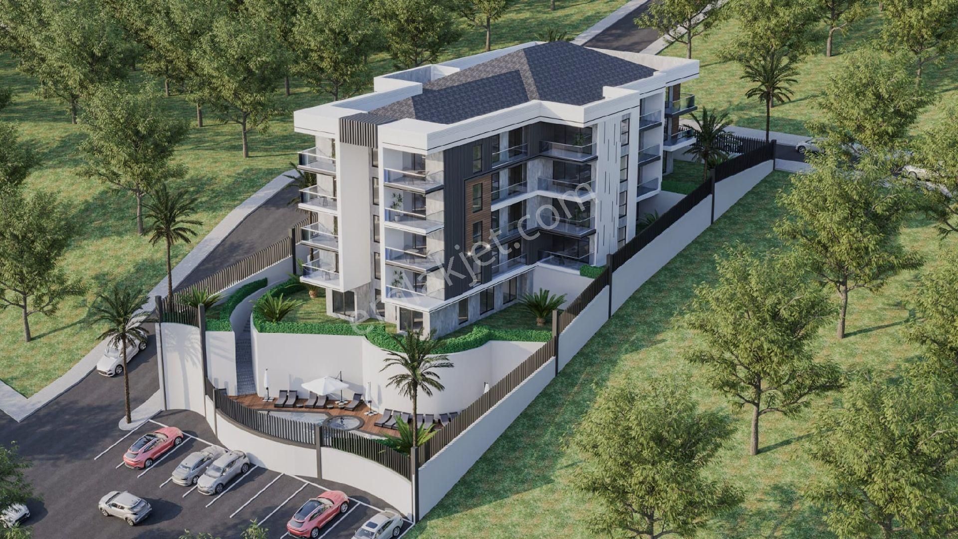 Kuşadası Değirmendere Mevkiinde 2+1 Ve 3+1 Fulpanoramik Deniz Manzaralı Lüx Daireler - Görsel 19