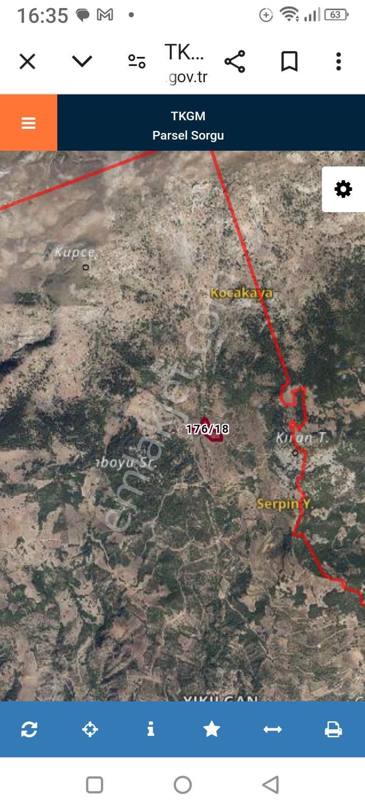 Amasya Merkez Hacı İlyas Satılık Bağ & Bahçe AMASYA YIKILGANDA 10 DÖNÜM MEYVE BAHÇESİ 