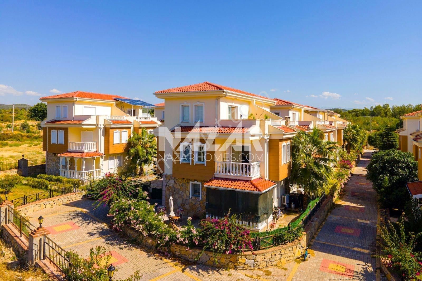 Alanya İncekum’da Satılık 3+1 İkiz Villa - Ottoman Village - Görsel 7