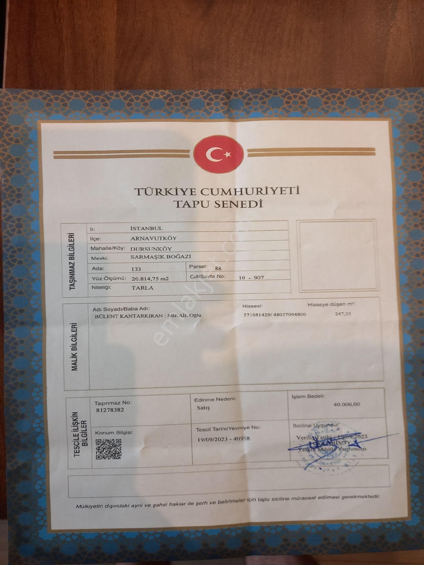 Satılık Arsa - Görsel 3