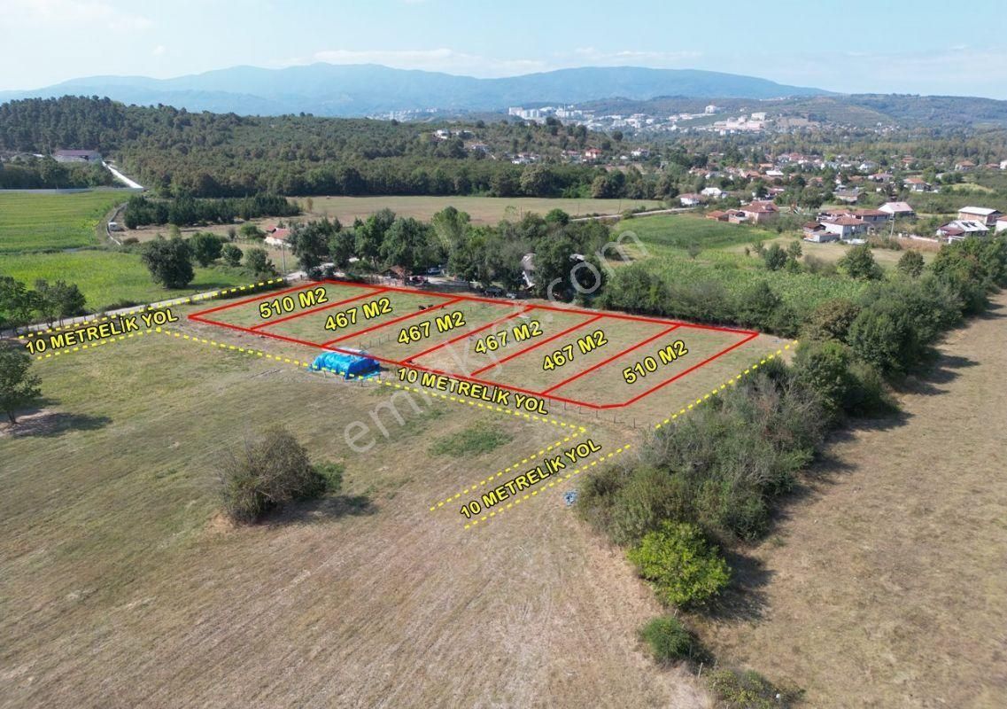 Düzce Merkez Çakırlar Satılık Konut İmarlı   ÇAKIRLAR MAHALLESİNDE 467 M2 & 510 M2    ARASINDA SATILIK PARSELLER 