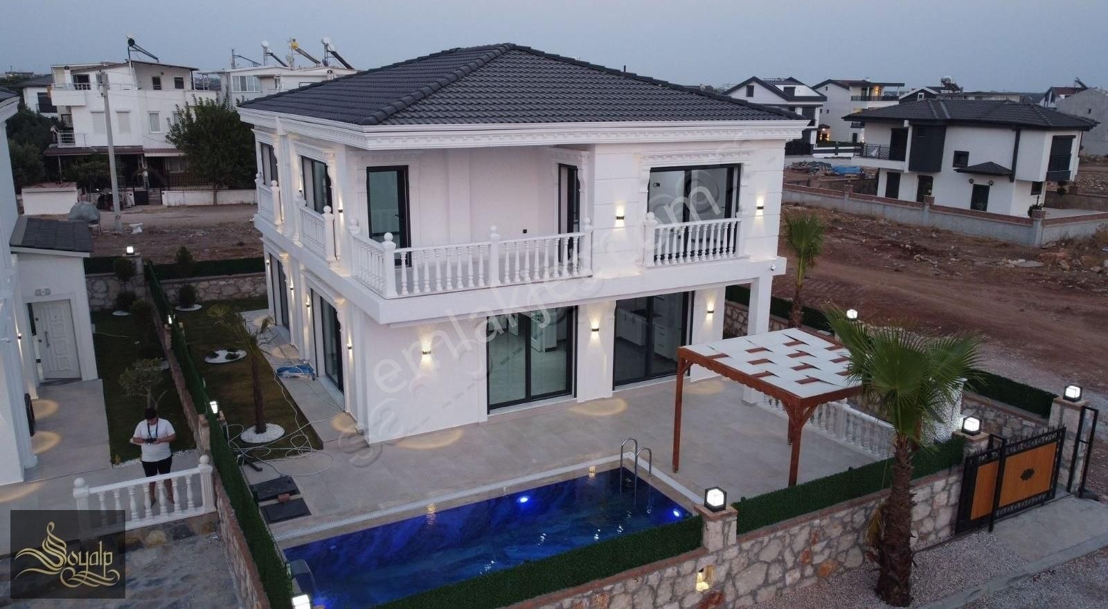 Didim Yeni Satılık Villa DİDİMDE SATILIK 4+1 TAM MÜSTAKİL HAVUZLU EŞYALI AKILLI VİLLALAR