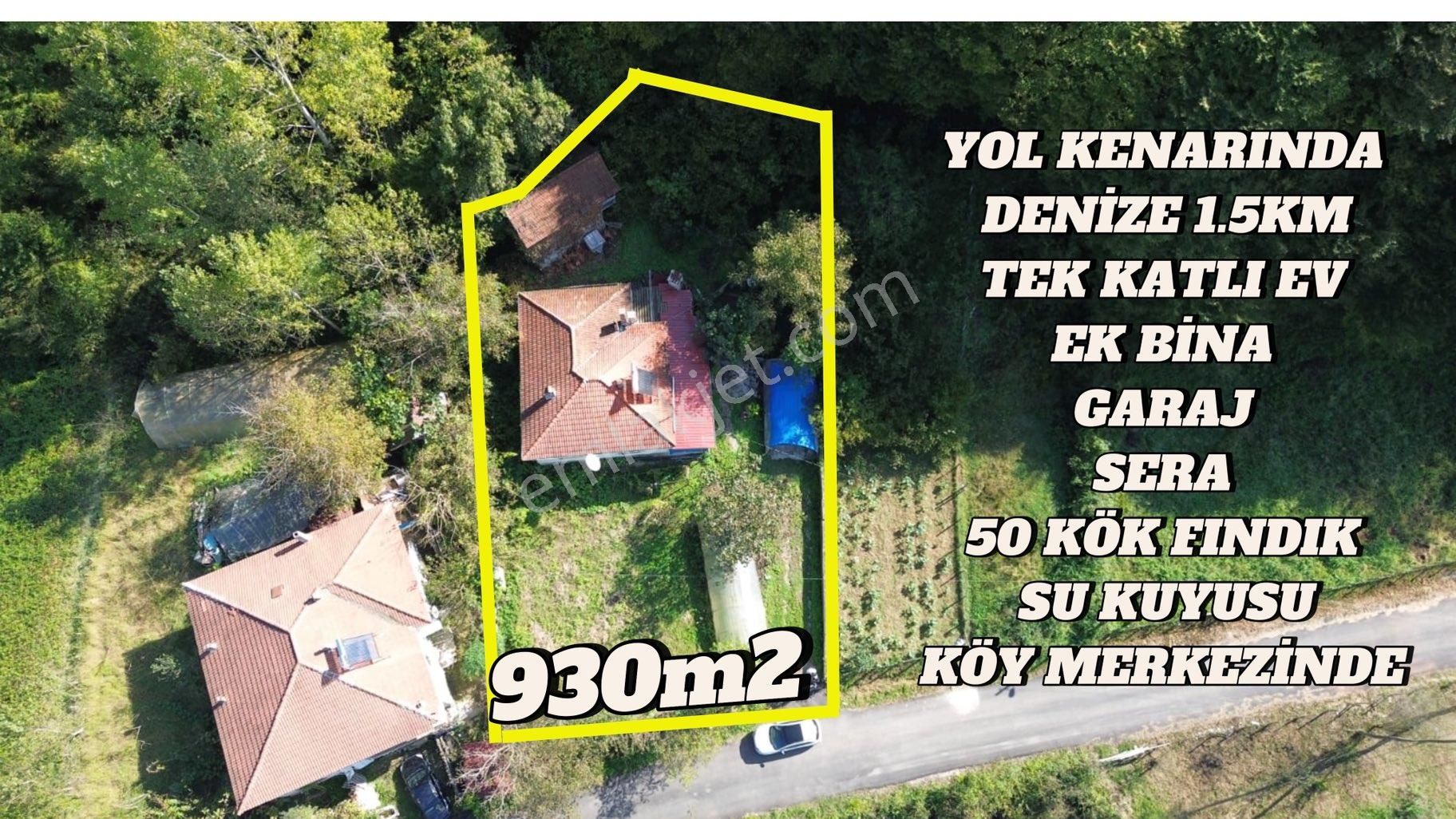 Amasra Göçkündemirci Köyü (Merkez) Satılık Konut İmarlı  BİLGİN EMLAKTAN KÖY MERKEZİNDE DENİZE YAKIN MÜSATAKİL EVLİ BAHÇELİ SATILIK ARSA 