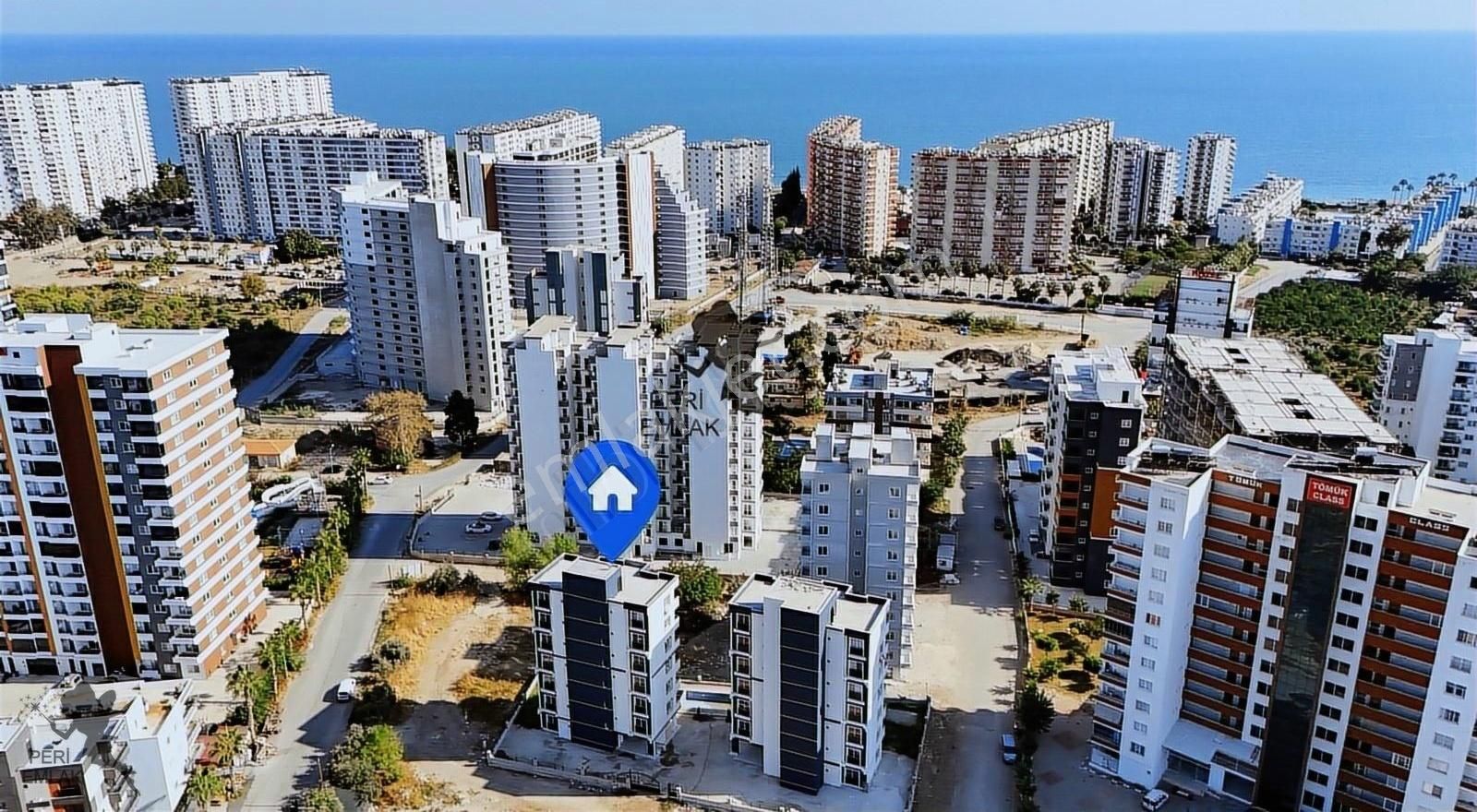 Erdemli Tömük Kiralık Daire MÜSTAKİL TADINDA ÜÇ CEPHELİ EŞYASIZ 1+1 - PERİ EMLAK'TAN