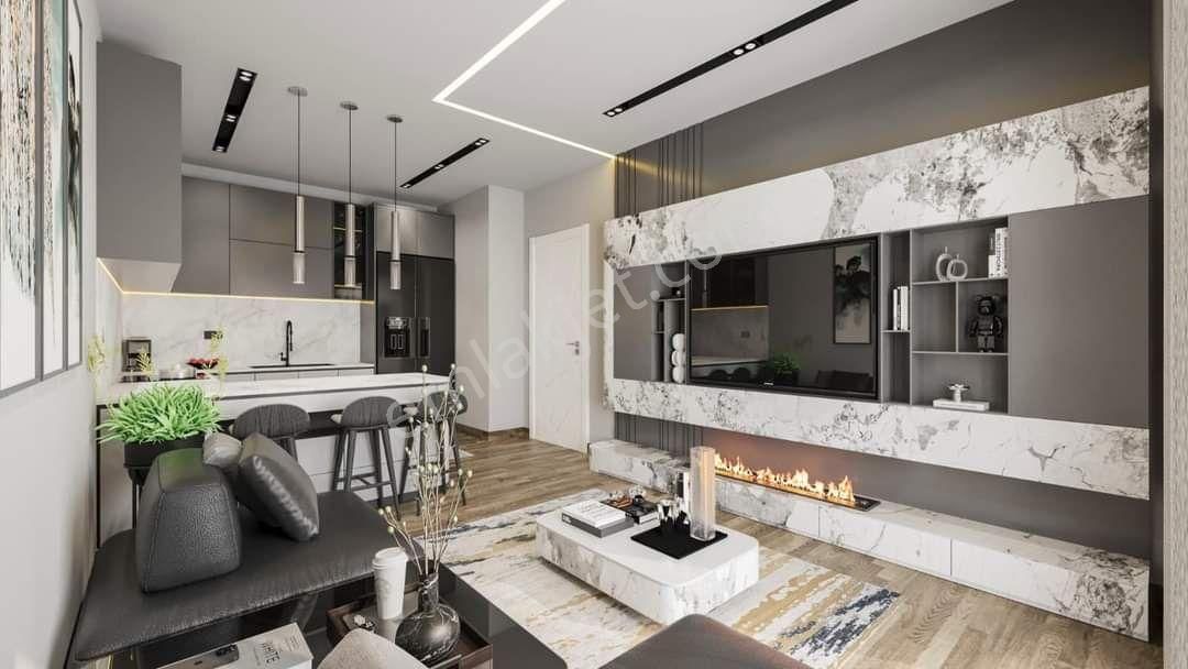 Kuşadası Merkezde Ultralux Havuzlu Yerden Isıtmalı 1+1 Daireler - Görsel 5