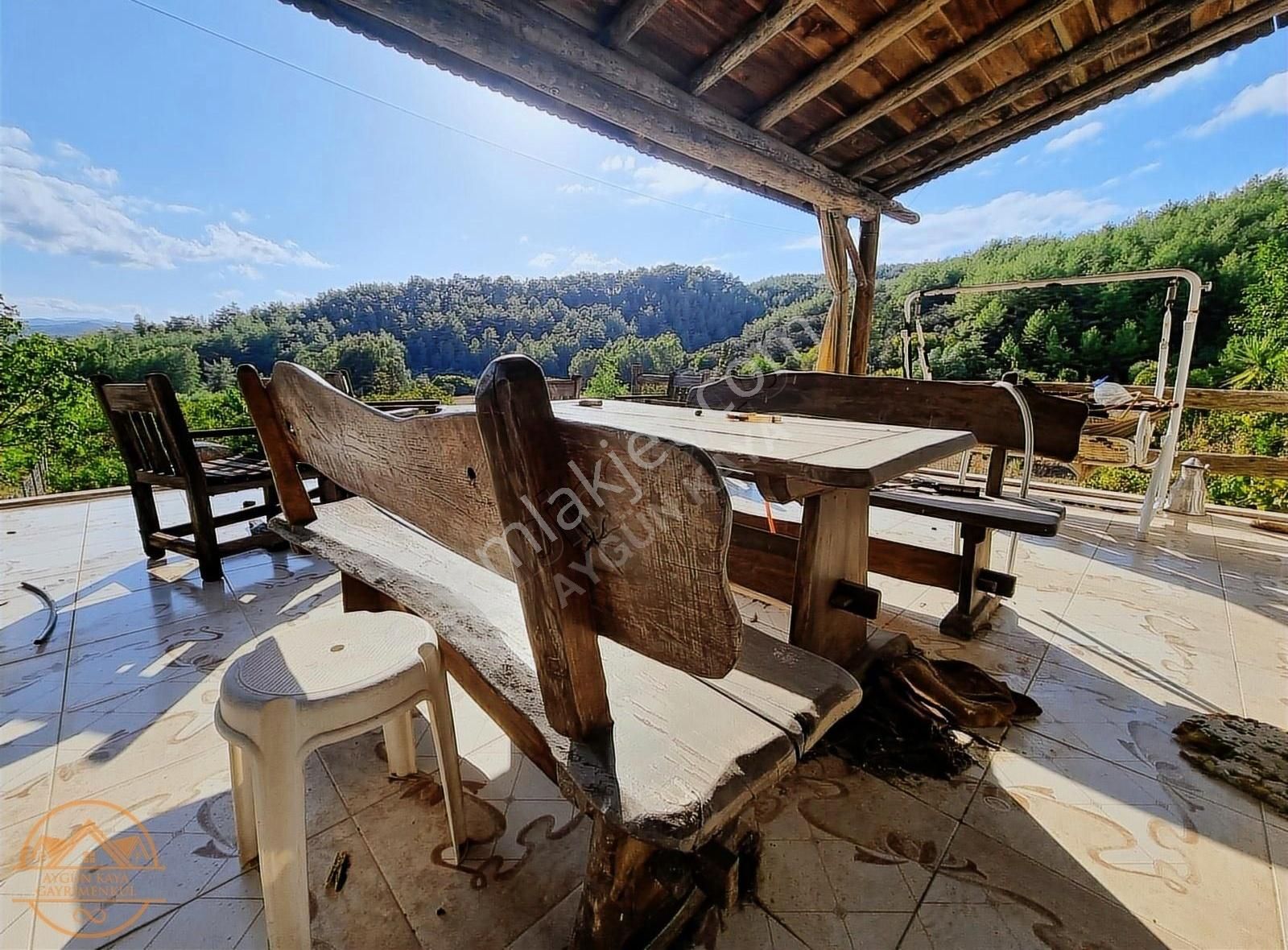 Karabörtlen Akçay Mevki Satılık 7 Dönüm İçinde Eşyalı 6+1 Taş Ev - Görsel 35