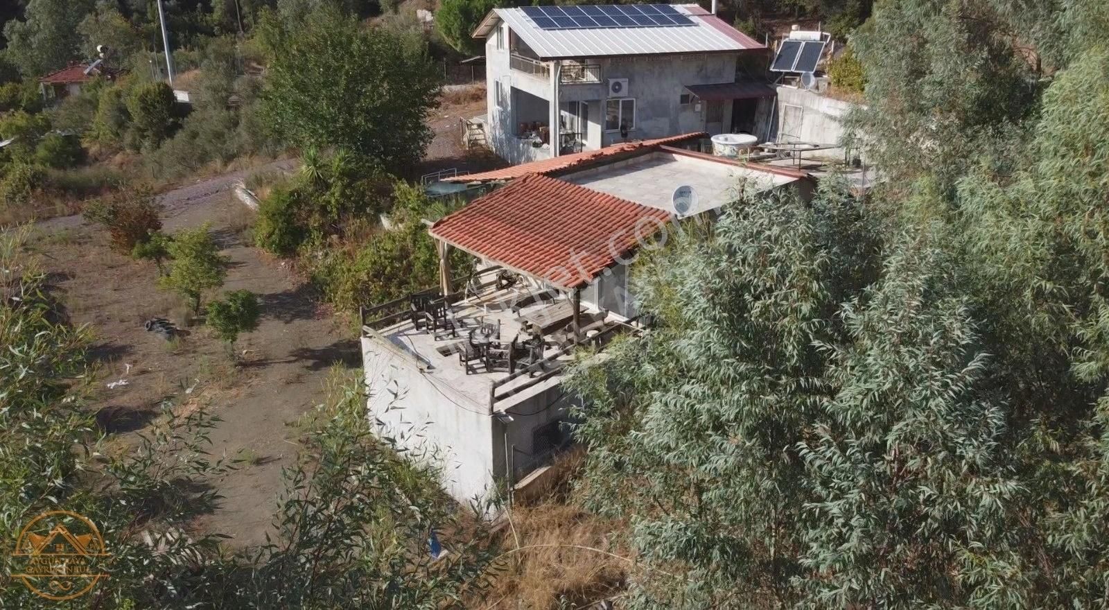 Karabörtlen Akçay Mevki Satılık 7 Dönüm İçinde Eşyalı 6+1 Taş Ev - Görsel 5