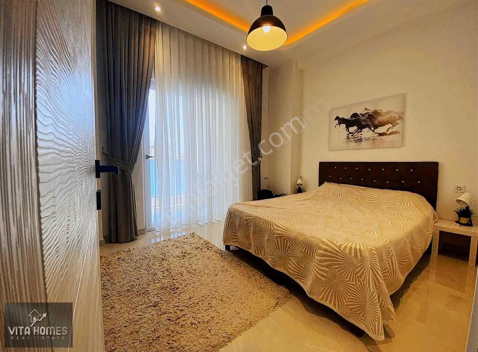 Alanya Mahmutlar Satılık Daire ALANYA MAHMUTLAR YEKTA BLUE 3 SİTESİNDE SATILIK 1+1 EŞYALI DAİRE