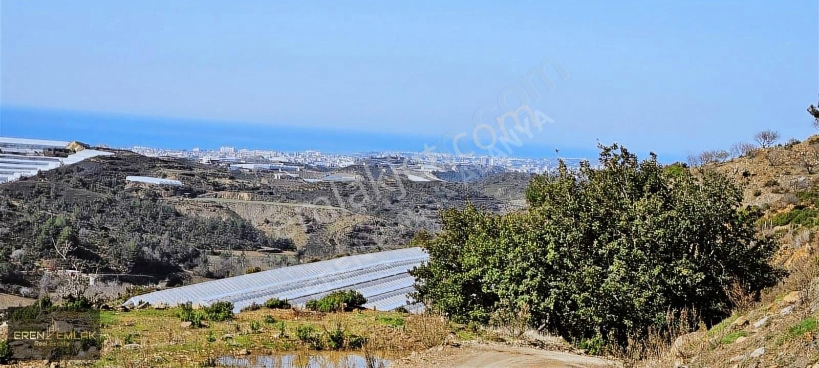 Alanya Yeniköy Satılık Tarla EREN EMLAK'tan Alanya'da Full Deniz Manzaralı Takaslı Parseller.