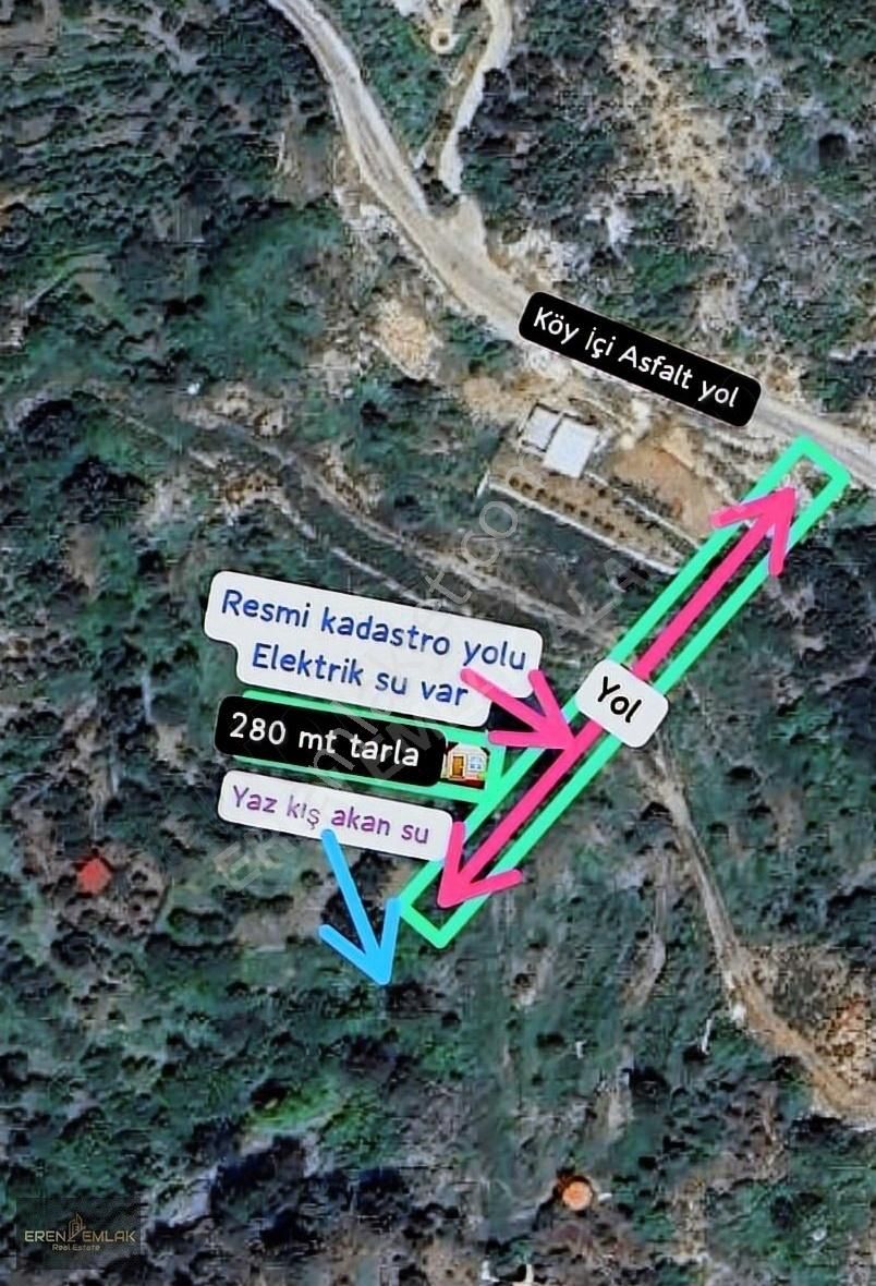 Eren Emlak'tan Bademağacında Full Deniz Manzaralı 280 Mtre Tarla - Görsel 26