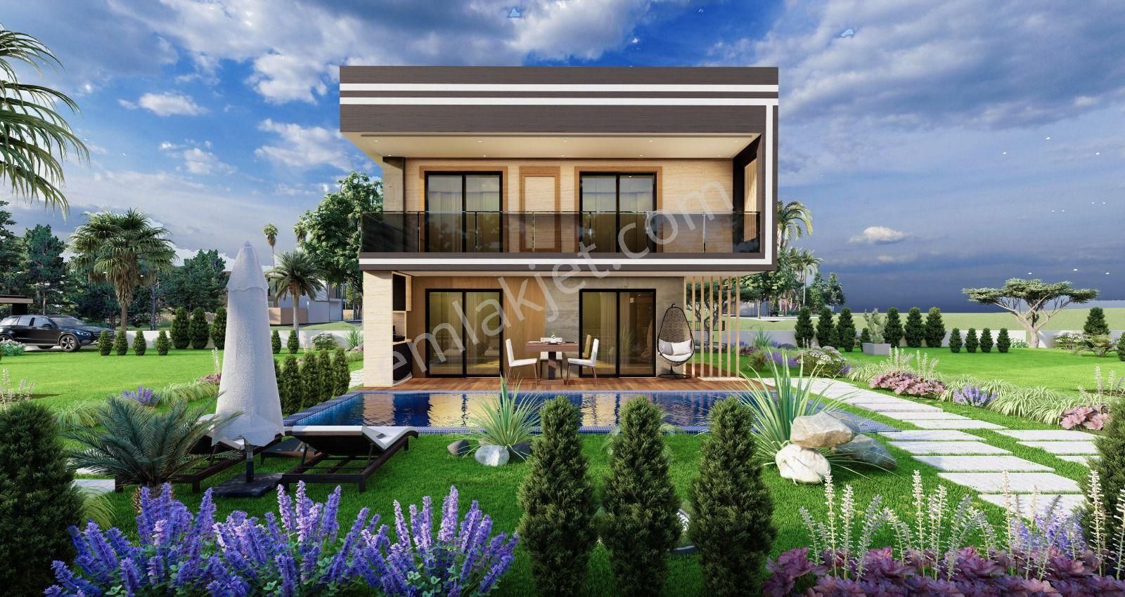 Kuşadası Güzelçamlı Satılık Villa  Kuşadası Güzelçamlı Villalar Bölgesinde Butik Site İçinde Müstakil Havuzlu Sıfır Satılık Villa