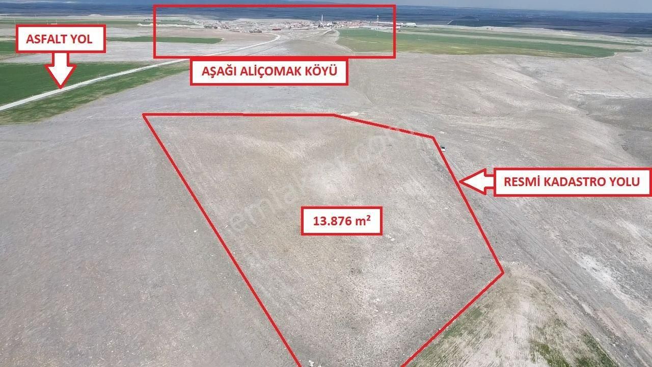 Çeltik Yukarı Aliçomak Satılık Tarla Konya Çeltik'te İlçeye, Köye, Asfalta Yakın 13.876m2 Ges'e Uygun Arazi