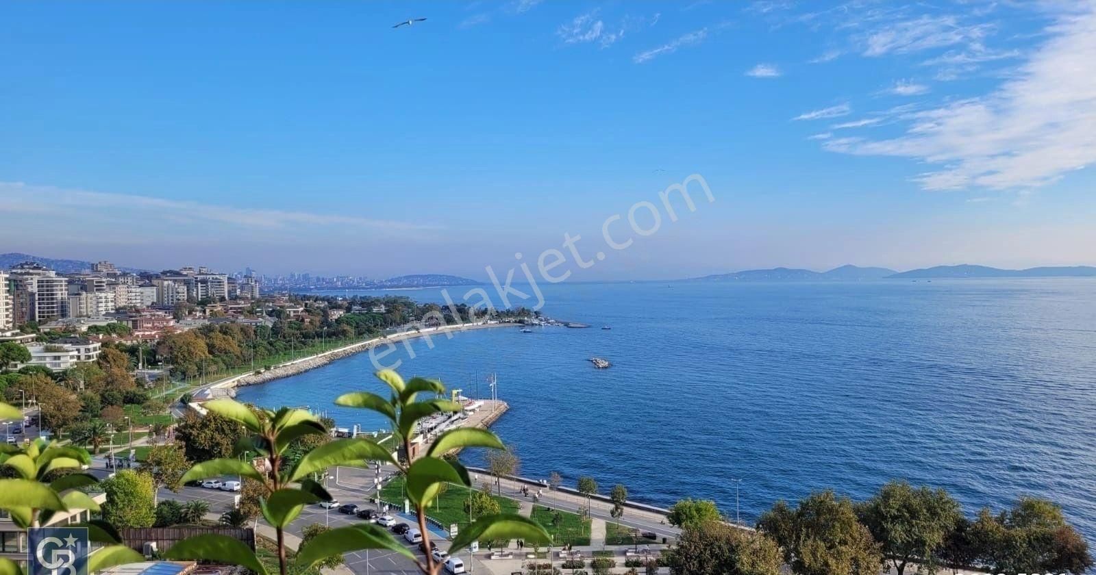 Kadıköy Caddebostan Kiralık Daire Caddebostan Sahilde Balkonlu Deniz Manzaralı Sıfır Kiralık Daire 3+1