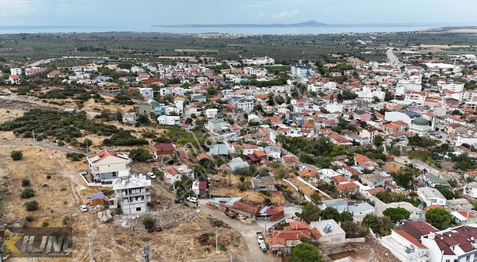 Ezine Geyikli Bld. (Hürriyet) Satılık Konut İmarlı GEYİKLİ BELDESİNDE DENİZ MANZARALI PLAJLARA YAKIN İMARLI ARSA