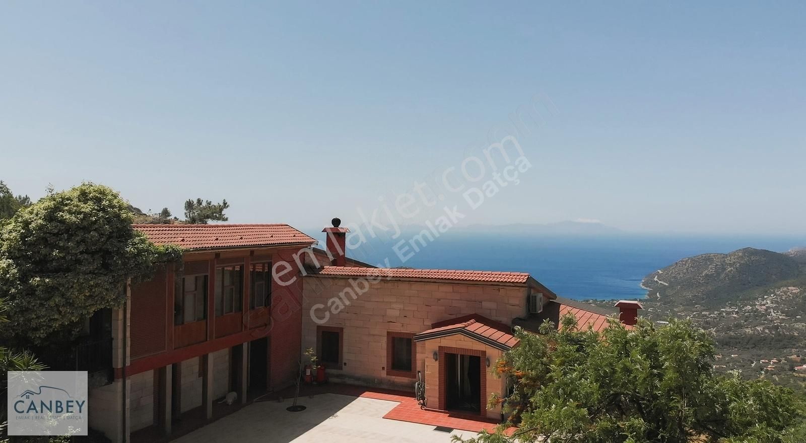 Datça Mesudiye Satılık Villa Datça Mesudiye'de 6.670 M² İçinde Deniz Manzaralı Muhteşem Villa