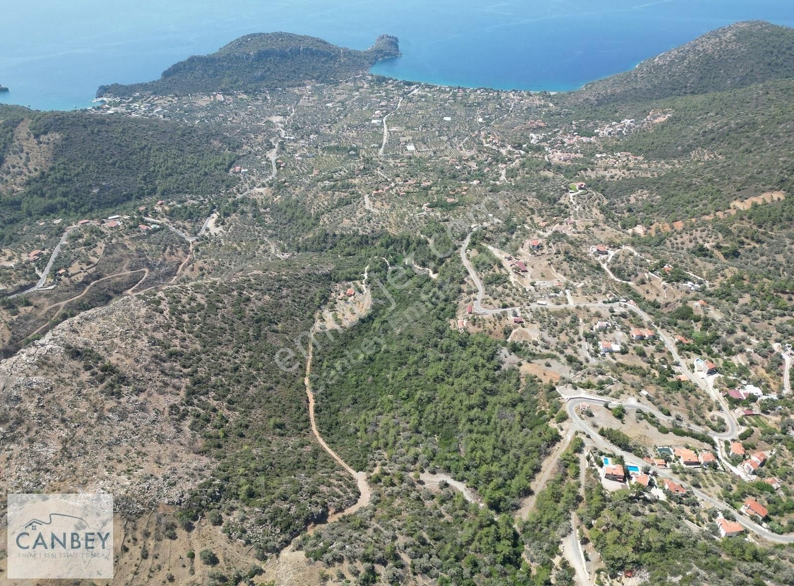 Datça Mesudiye Satılık Tarla Mesudiye Satılık Deniz Manzaralı Tarla