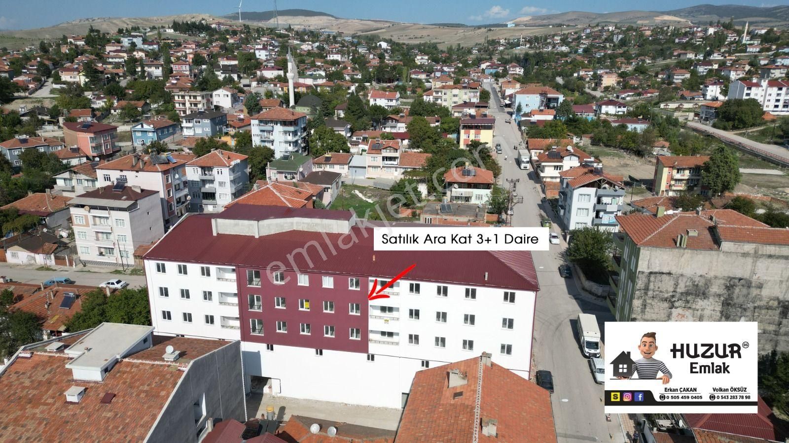 Suluova Ata Satılık Daire  Amasya Suluova Ata Mahallesinde Satılık 2 Adet Daire