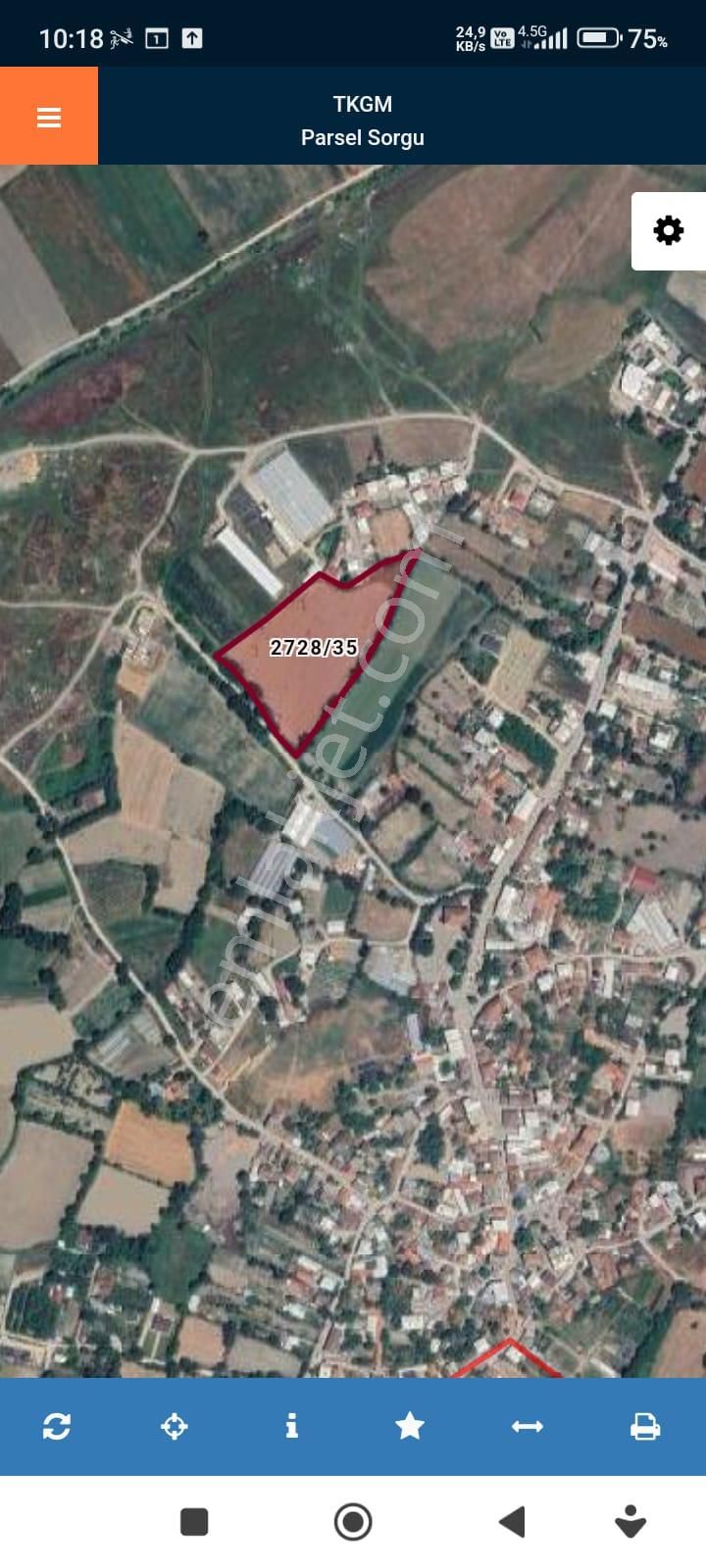 Bursa Nilüfer Ürünlüde Yola Cephe 15.292 M2 Kiralık Arazi - Görsel 2