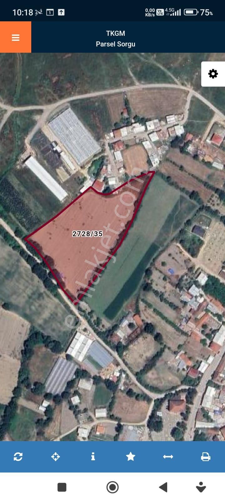 Bursa Nilüfer Ürünlüde Yola Cephe 15.292 M2 Kiralık Arazi - Görsel 3