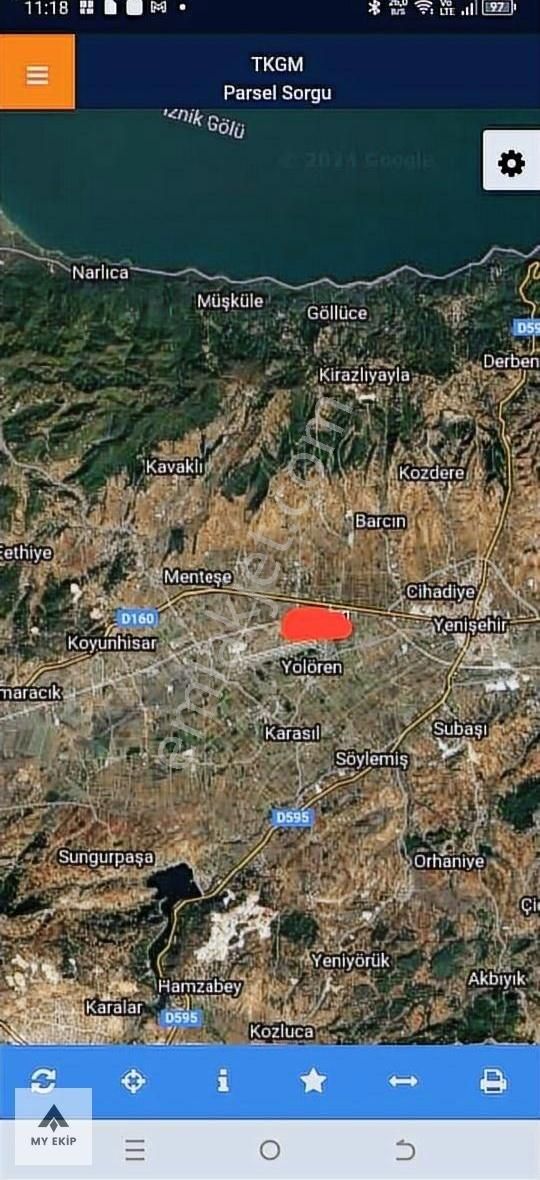 My Ekipden Bursa Yenişehir Havaalanı Yakınında Satilik Arazi - Görsel 14