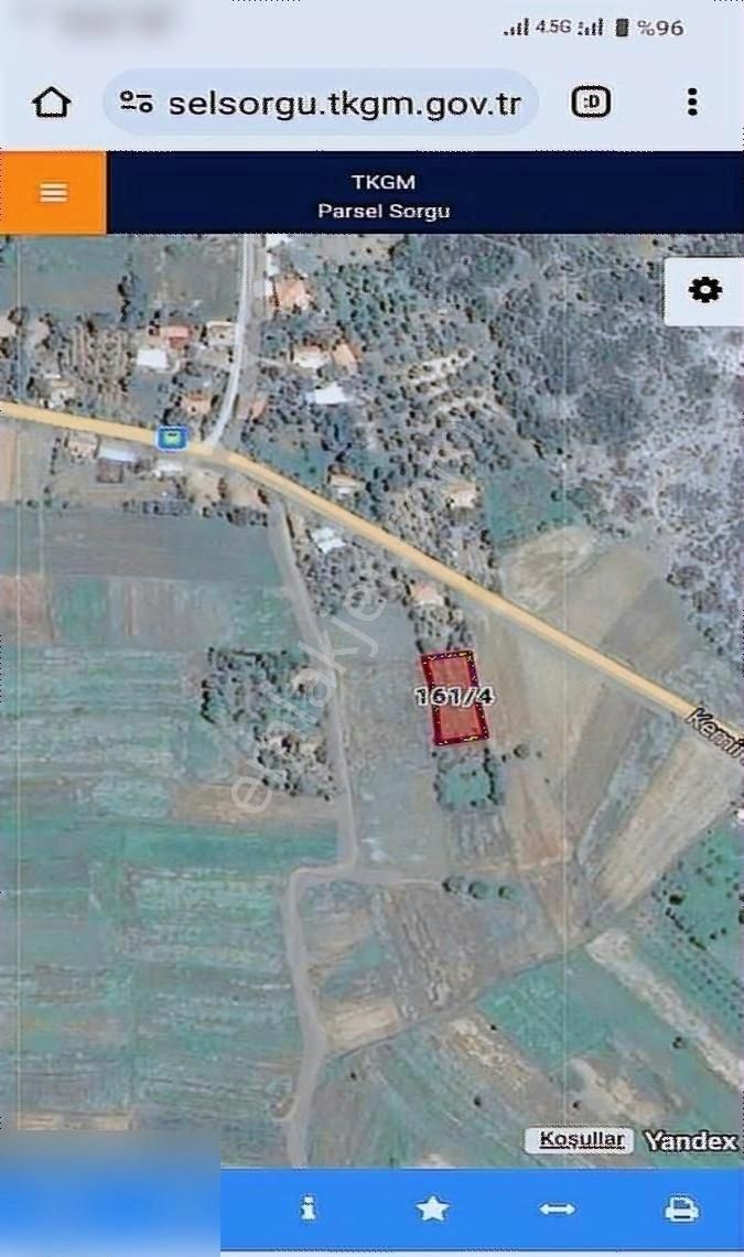 Döşemealtı Karaveliler Satılık 947 M2 Köy İçi Tarla - Görsel 2