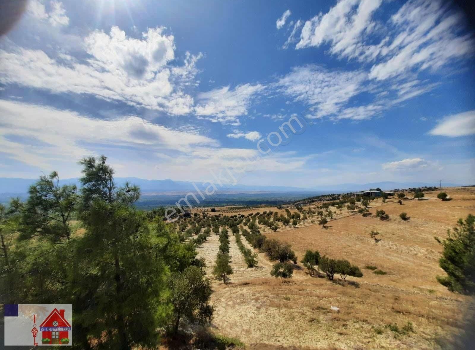 Pamukkale Küçükdere Satılık Tarla PAMUKKALE YAKINLARINDA 41000M2 PANORAMİK MANZARALI FIRSAT TARLA