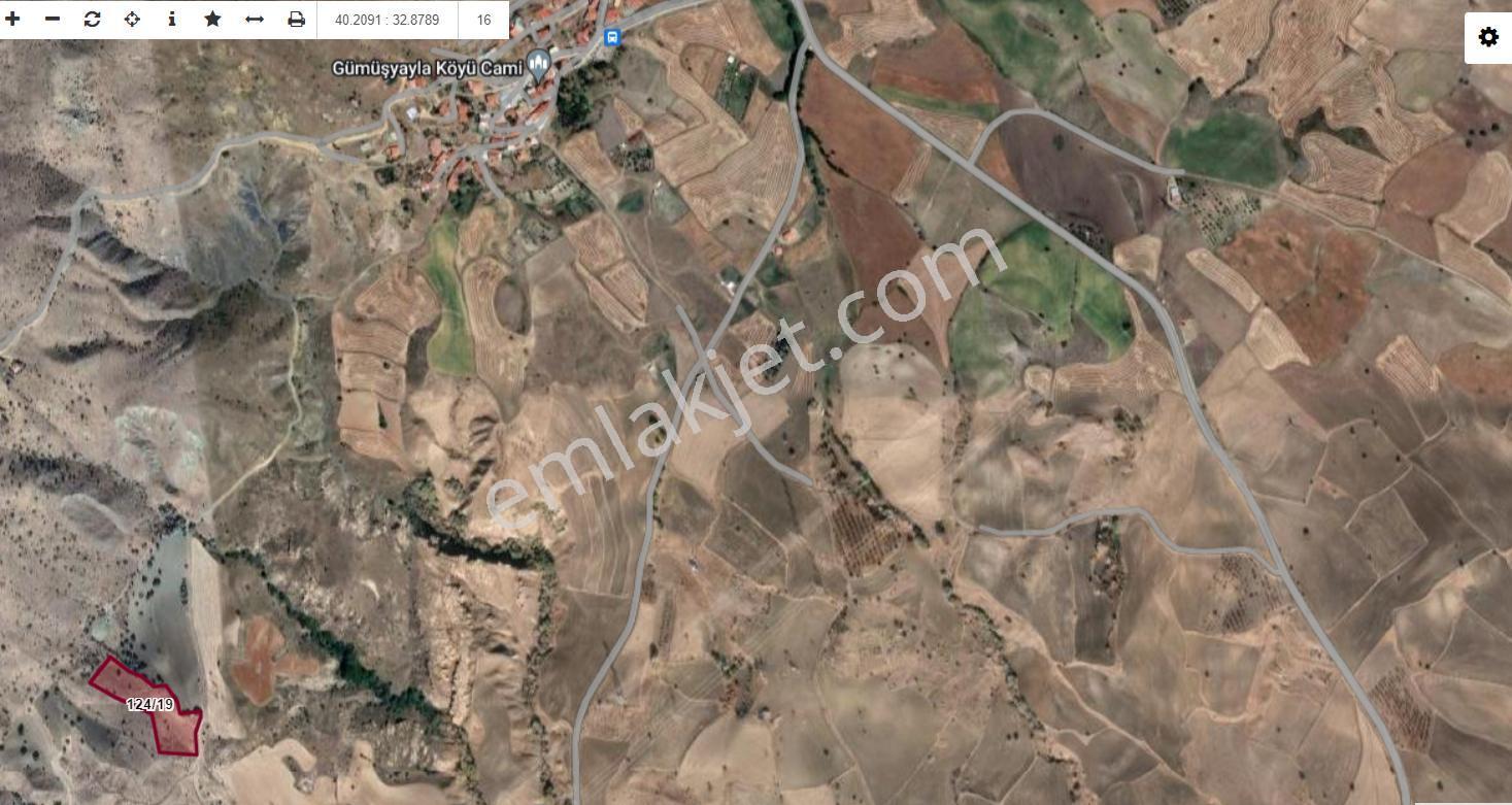 Sahibinden Ankara Çubuk Gümüşyayla Mah. Müstakil Tapulu Tarla 8282,49 M2 - Görsel 3