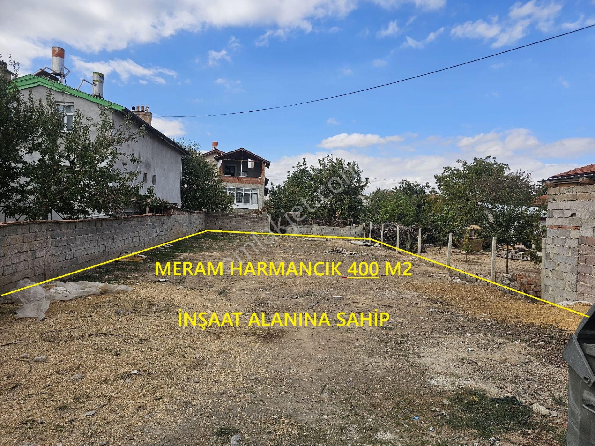 Meram Harmancık Satılık Tarla Konya Meram Harmancık 400m² İmar Dibi Tarla Toplulaştırma Tamamlandı Acil Satılık