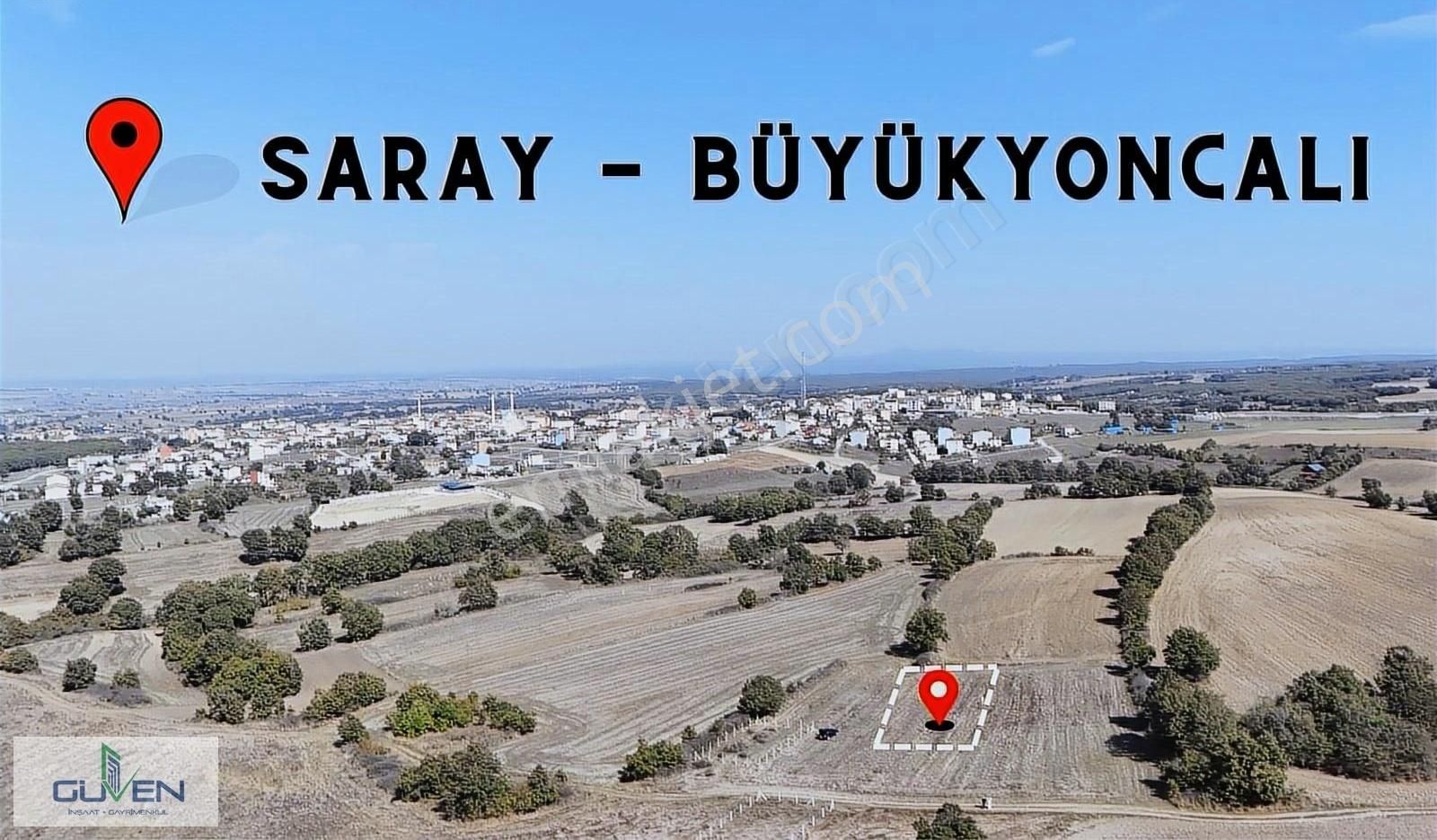 Saray Atatürk Satılık Konut İmarlı GÜVEN'DEN SARAY'DA 257m² TEK TAPU İMARLI ARSA.....