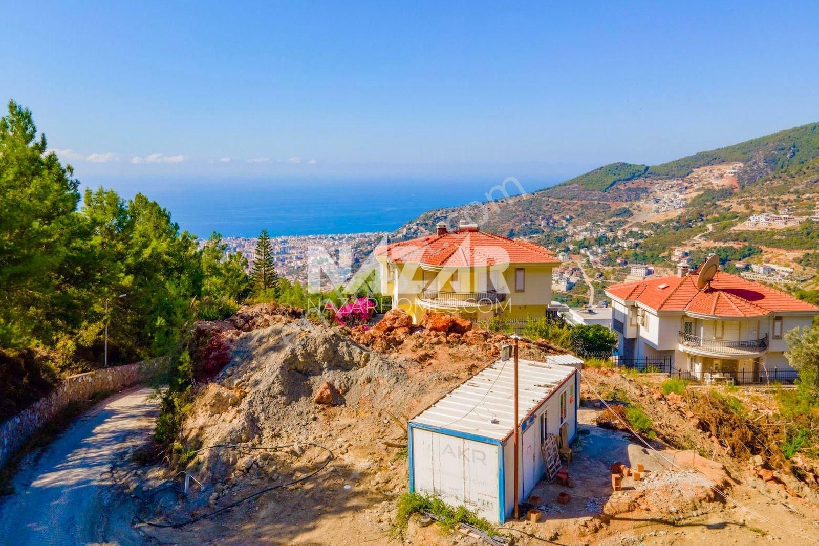 Alanya Bektaş Satılık Konut İmarlı Alanya Bektaş'da 1.403 m² Satılık Deniz Manzaralı İmarlı Arsa