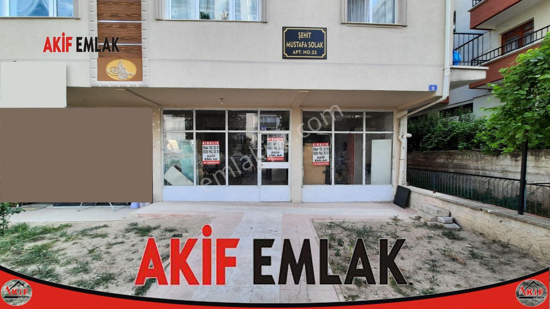 Etimesgut Topçu Kiralık Dükkan & Mağaza  AKİF'ten ELVANKENT'te 1512.CADDE ÜZERİNDE 90 M2 KİRALIK DÜKKAN