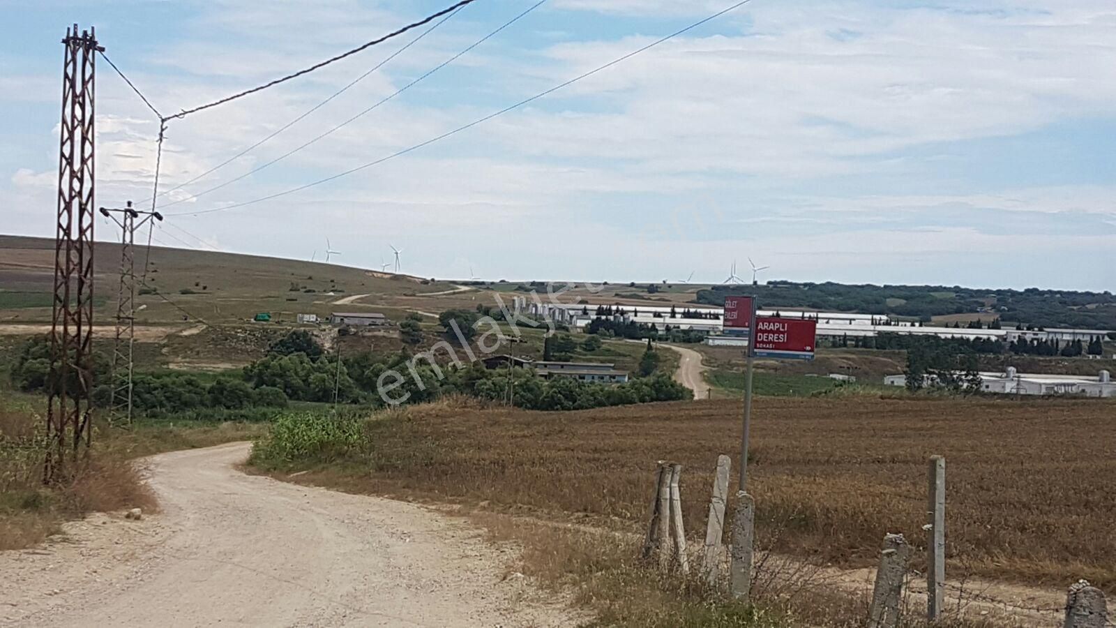 Silivri Değirmenköy İsmetpaşa Satılık Tarla Mutlu Emlak 1775 Metre Resmi Yol Cephe Tek Tapu Tarla