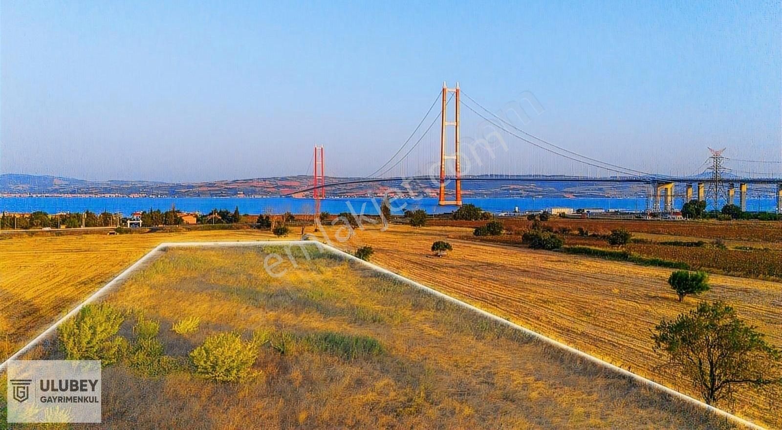 Gelibolu Sütlüce Köyü (Sütlüce Mücavir) Satılık Villa İmarlı ULUBEY GAYRİMENKUL | SÜTLÜCE | BOĞAZ MANZARALI İMARLI ARSA