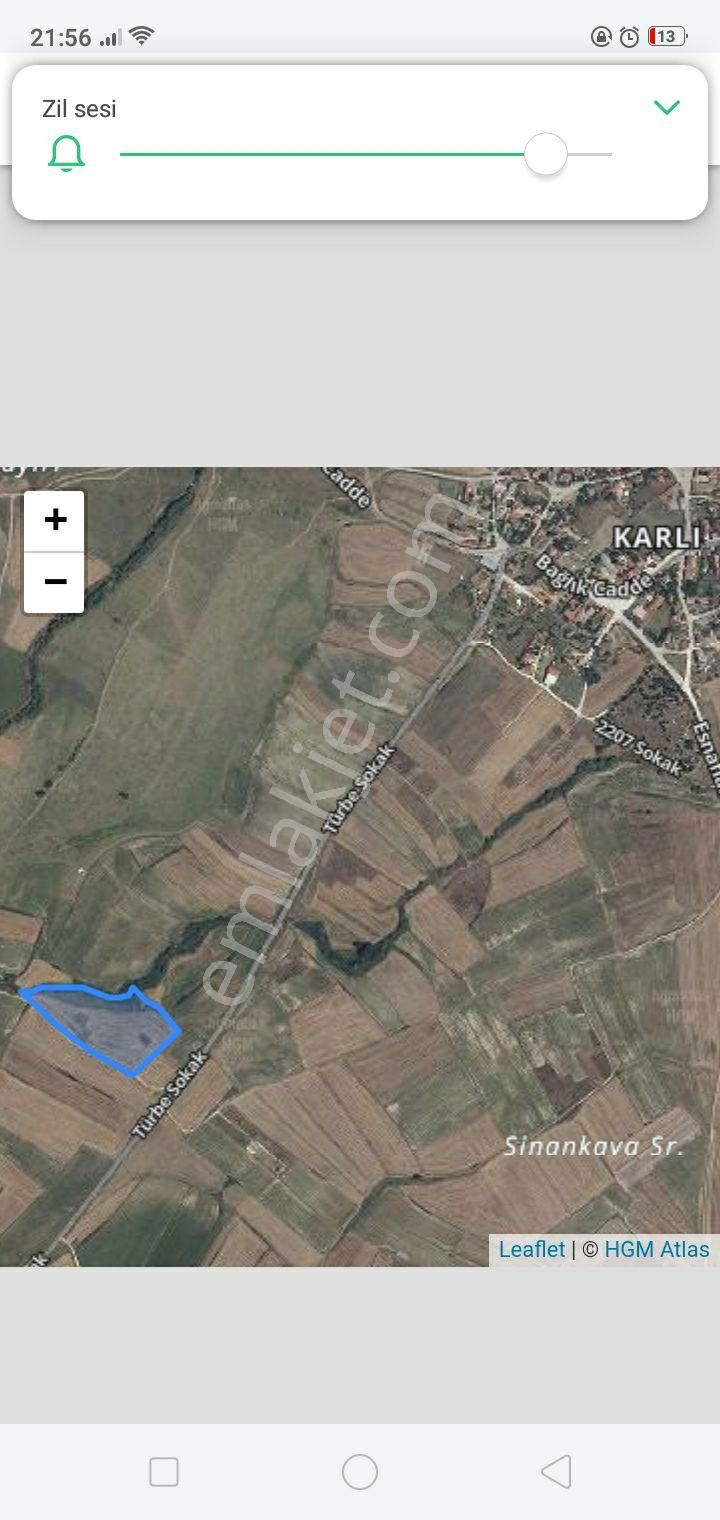 Karlıda 400m Hisseli Arsam Satılıktır