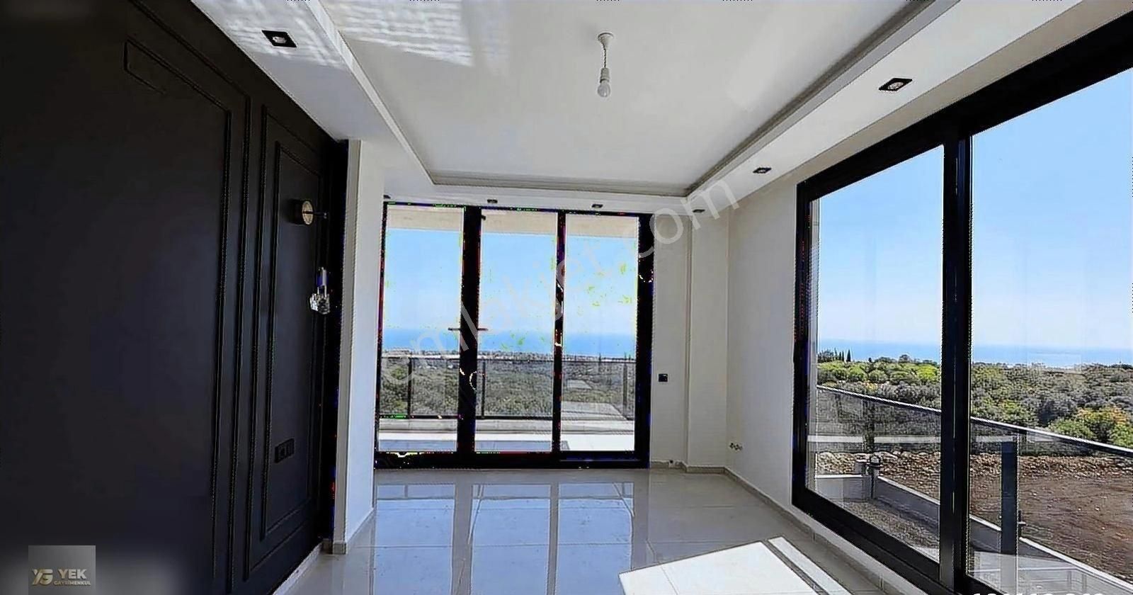 Erdemli Kumkuyu Merkezde Ful Deniz Manzaralı Dublex Villa - Görsel 13