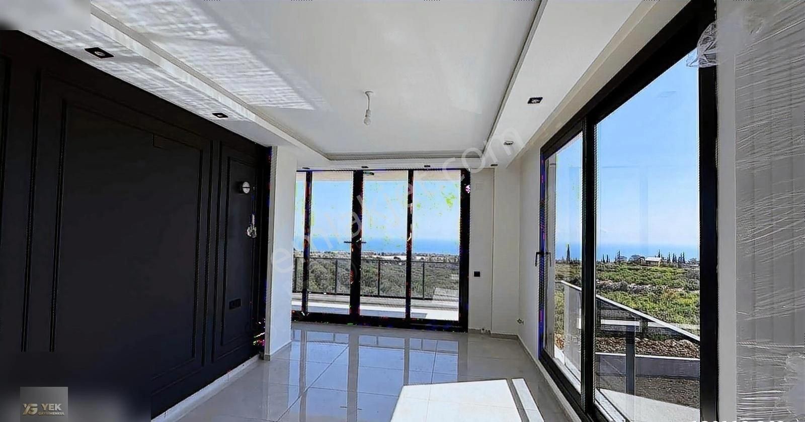 Erdemli Kumkuyu Merkezde Ful Deniz Manzaralı Dublex Villa - Görsel 27