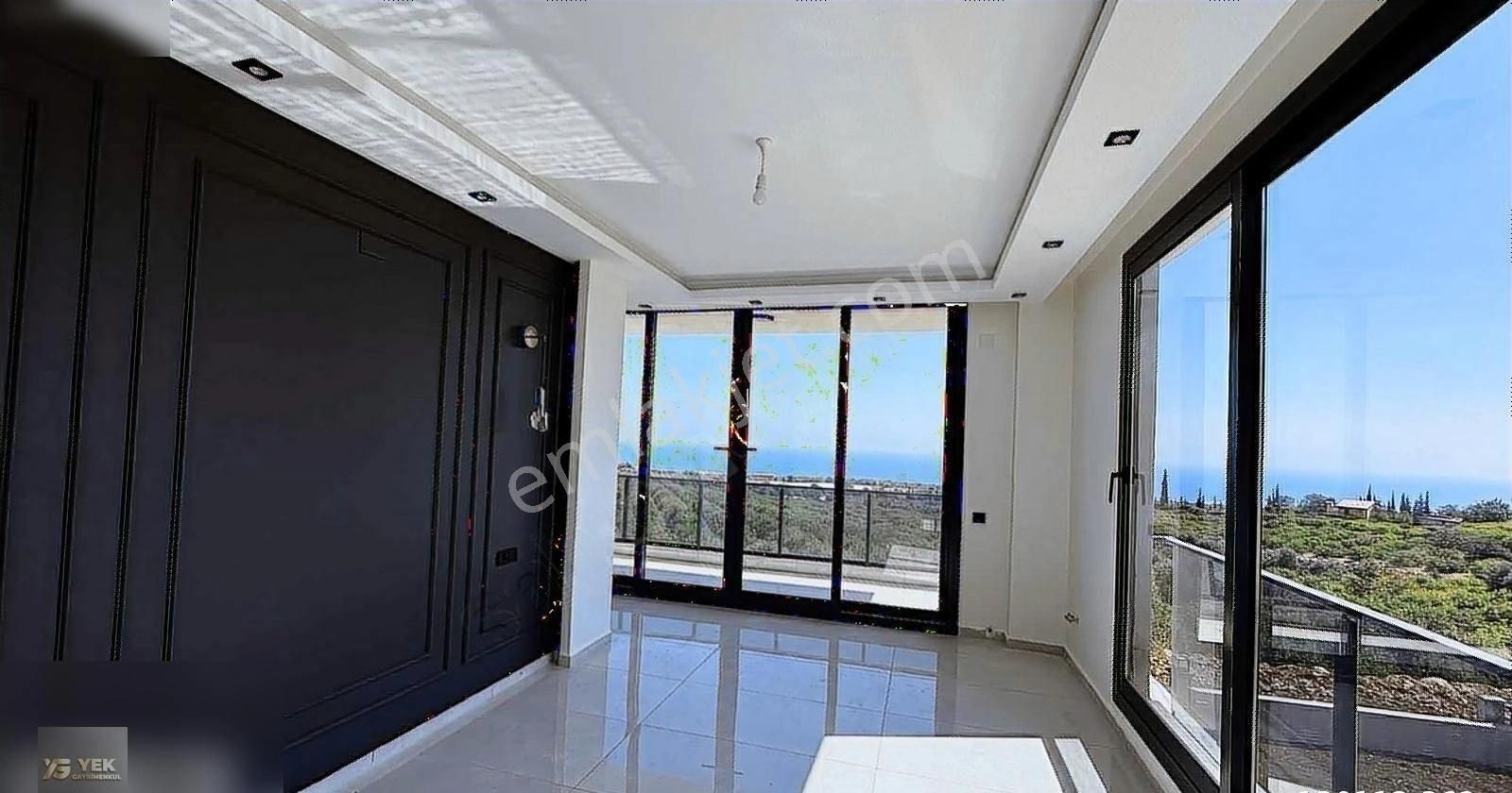 Erdemli Kumkuyu Merkezde Ful Deniz Manzaralı Dublex Villa - Görsel 22